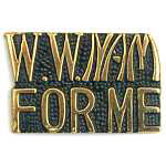 W.W. NAM for ME Mil Hat Pin W.W. NAM for ME Mil Hat Pin