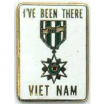  I've Been There Mil Hat Pin