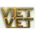  Viet Vet Mil Hat Pin