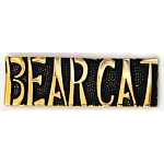 Bear Cat Mil Hat Pin Bear Cat Mil Hat Pin