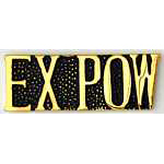 Ex POW Mil Hat Pin Ex POW Mil Hat Pin