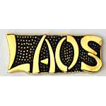  Laos Mil Hat Pin