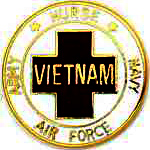  Vietnam Nurses Mil Hat Pin