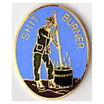  Shit Burner Mil Hat Pin