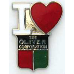  I Love Oliver Misc Hat Pin