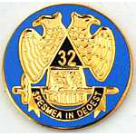  Mason - 32nd Degree Misc Hat Pin