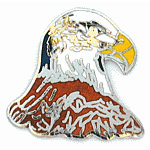  Eagle Head Misc Hat Pin