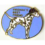  Fire Dog Misc Hat Pin