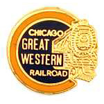 Chicago Great Western Hat Pin Chicago Great Western Hat Pin