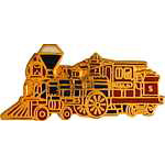 Central Pacific CP Huntington Hat Pin Central Pacific CP Huntington Hat Pin