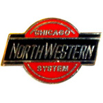 Chicago Northwestern System Hat Pin Chicago Northwestern System Hat Pin
