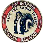California Western Skunk Hat Pin California Western Skunk Hat Pin