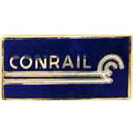  Conrail Logo RR Hat Pin