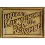  Chicago Milwaukee St. Paul & Pacific Hat Pin