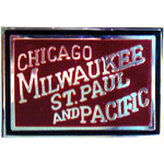 Chicago Milwaukee St. Paul & Pacific Hat Pin Chicago Milwaukee St. Paul & Pacific Hat Pin
