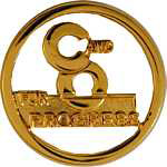 C & O Cutout Hat Pin C & O Cutout Hat Pin