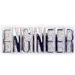  Engineer RR Hat Pin