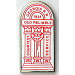  Georgia Old Reliable RR Hat Pin