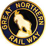  Great Northern RR Hat Pin