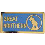  Great Northern RR Hat Pin