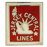  Jersey Central Lines RR Hat Pin