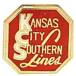 Kansas City Southern Lines RR Hat Pin Kansas City Southern Lines RR Hat Pin