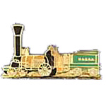  Lafayette 1837 Engine RR Hat Pin