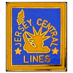  Jersey Central Lines RR Hat Pin