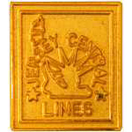 Jersey Central Lines RR Hat Pin Jersey Central Lines RR Hat Pin