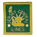 Jersey Central Lines RR Hat Pin Jersey Central Lines RR Hat Pin