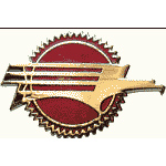  Missouri Pacific Eagle RR Hat Pin