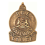 Railway Police RR Hat Pin Railway Police RR Hat Pin