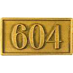  Engine Plate 604 RR Hat Pin