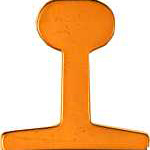 End of Rail RR Hat Pin End of Rail RR Hat Pin