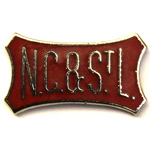  Nashville Chattanooga & St. Louis RR Hat Pin