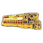 Norfolk & Western Engine RR Hat Pin Norfolk & Western Engine RR Hat Pin