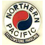 Northern Pacific Yellowstone RR Hat Pin Northern Pacific Yellowstone RR Hat Pin
