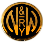 Norfolk and Western Railway RR Hat Pin Norfolk and Western Railway RR Hat Pin