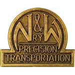 Norfolk and Western Railway RR Hat Pin Norfolk and Western Railway RR Hat Pin