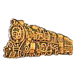 Pennsylvania PK-4 Engine RR Hat Pin Pennsylvania PK-4 Engine RR Hat Pin