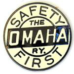 Omaha Railway RR Hat Pin Omaha Railway RR Hat Pin