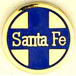  Santa Fe RR Hat Pin