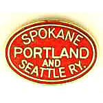  Spokane Portland and Seattle RR RR Hat Pin