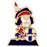 Santa Fe Chico RR Hat Pin Santa Fe Chico RR Hat Pin