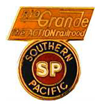  Southern Pacific Rio Grande RR Hat Pin