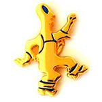 Santa Fe Stickman RR Hat Pin Santa Fe Stickman RR Hat Pin