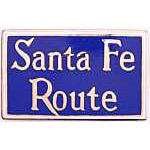Santa Fe Route RR Hat Pin Santa Fe Route RR Hat Pin