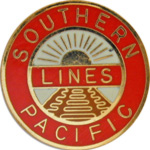  Southern Pacific Lines RR Hat Pin