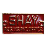 SHAY RR Hat Pin SHAY RR Hat Pin