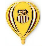 Union Pacific Baloon RR Hat Pin Union Pacific Baloon RR Hat Pin
